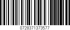 Código de barras (EAN, GTIN, SKU, ISBN): '0728371373577'