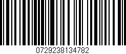Código de barras (EAN, GTIN, SKU, ISBN): '0729238134782'