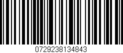 Código de barras (EAN, GTIN, SKU, ISBN): '0729238134843'