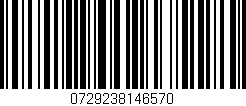 Código de barras (EAN, GTIN, SKU, ISBN): '0729238146570'