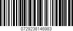 Código de barras (EAN, GTIN, SKU, ISBN): '0729238146983'