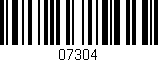 Código de barras (EAN, GTIN, SKU, ISBN): '07304'
