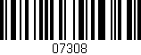 Código de barras (EAN, GTIN, SKU, ISBN): '07308'