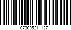 Código de barras (EAN, GTIN, SKU, ISBN): '0730852111271'