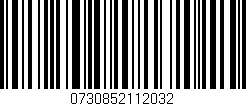 Código de barras (EAN, GTIN, SKU, ISBN): '0730852112032'