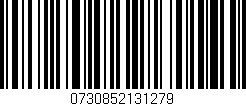 Código de barras (EAN, GTIN, SKU, ISBN): '0730852131279'