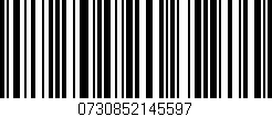 Código de barras (EAN, GTIN, SKU, ISBN): '0730852145597'