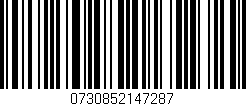 Código de barras (EAN, GTIN, SKU, ISBN): '0730852147287'
