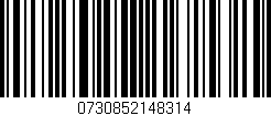 Código de barras (EAN, GTIN, SKU, ISBN): '0730852148314'