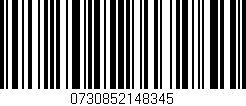 Código de barras (EAN, GTIN, SKU, ISBN): '0730852148345'