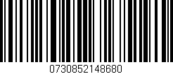 Código de barras (EAN, GTIN, SKU, ISBN): '0730852148680'