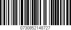 Código de barras (EAN, GTIN, SKU, ISBN): '0730852148727'