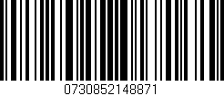 Código de barras (EAN, GTIN, SKU, ISBN): '0730852148871'