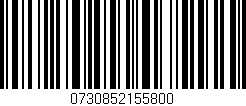 Código de barras (EAN, GTIN, SKU, ISBN): '0730852155800'
