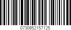 Código de barras (EAN, GTIN, SKU, ISBN): '0730852157125'