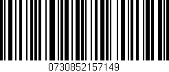 Código de barras (EAN, GTIN, SKU, ISBN): '0730852157149'