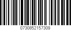 Código de barras (EAN, GTIN, SKU, ISBN): '0730852157309'