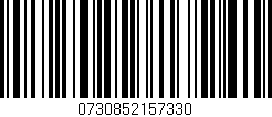 Código de barras (EAN, GTIN, SKU, ISBN): '0730852157330'