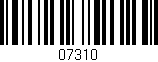 Código de barras (EAN, GTIN, SKU, ISBN): '07310'
