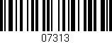 Código de barras (EAN, GTIN, SKU, ISBN): '07313'