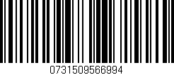 Código de barras (EAN, GTIN, SKU, ISBN): '0731509566994'