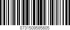Código de barras (EAN, GTIN, SKU, ISBN): '0731509585605'
