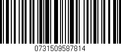 Código de barras (EAN, GTIN, SKU, ISBN): '0731509587814'