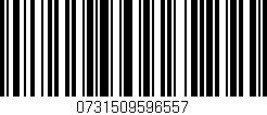 Código de barras (EAN, GTIN, SKU, ISBN): '0731509596557'