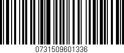 Código de barras (EAN, GTIN, SKU, ISBN): '0731509601336'
