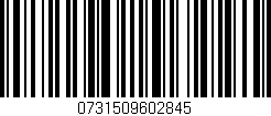 Código de barras (EAN, GTIN, SKU, ISBN): '0731509602845'