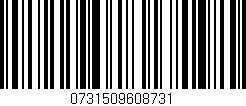 Código de barras (EAN, GTIN, SKU, ISBN): '0731509608731'