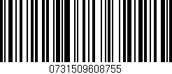 Código de barras (EAN, GTIN, SKU, ISBN): '0731509608755'