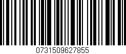 Código de barras (EAN, GTIN, SKU, ISBN): '0731509627855'