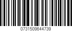 Código de barras (EAN, GTIN, SKU, ISBN): '0731509644739'
