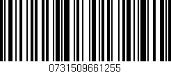 Código de barras (EAN, GTIN, SKU, ISBN): '0731509661255'