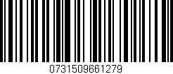 Código de barras (EAN, GTIN, SKU, ISBN): '0731509661279'