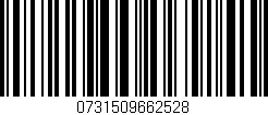 Código de barras (EAN, GTIN, SKU, ISBN): '0731509662528'