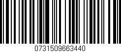 Código de barras (EAN, GTIN, SKU, ISBN): '0731509663440'