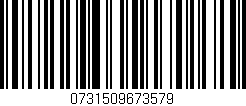 Código de barras (EAN, GTIN, SKU, ISBN): '0731509673579'
