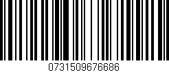 Código de barras (EAN, GTIN, SKU, ISBN): '0731509676686'
