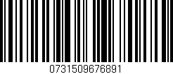 Código de barras (EAN, GTIN, SKU, ISBN): '0731509676891'