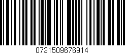 Código de barras (EAN, GTIN, SKU, ISBN): '0731509676914'