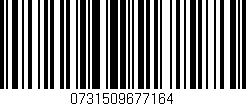 Código de barras (EAN, GTIN, SKU, ISBN): '0731509677164'