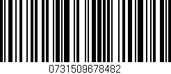 Código de barras (EAN, GTIN, SKU, ISBN): '0731509678482'