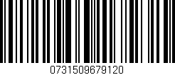 Código de barras (EAN, GTIN, SKU, ISBN): '0731509679120'