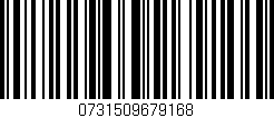 Código de barras (EAN, GTIN, SKU, ISBN): '0731509679168'