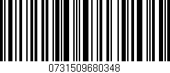 Código de barras (EAN, GTIN, SKU, ISBN): '0731509680348'