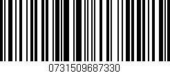 Código de barras (EAN, GTIN, SKU, ISBN): '0731509687330'