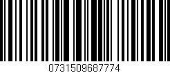 Código de barras (EAN, GTIN, SKU, ISBN): '0731509687774'