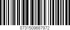 Código de barras (EAN, GTIN, SKU, ISBN): '0731509687972'